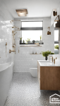 Budget carrelage salle de bain Vannes