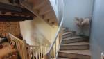 Rénovation de l'escalier terminée