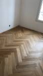 Parquet massif en bâtons rompus à Clichy