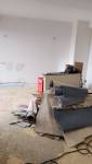 Pièce de vie en cours de rénovation - Murs 