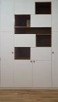 Meuble sur mesure avec niche dans le salon - Versailles