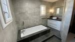 Baignoire de la nouvelle salle de bain La Maison Des Travaux Ales