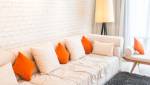 Mobilier couleur pêche en décoration d'intérieur - Cholet 49