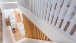 Escalier bois et claustras