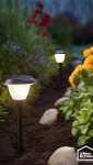 Éclairage de jardin solaire