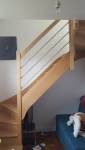 Escalier menant dans les combles 