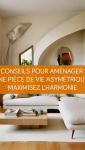 Conseils pour aménager une pièce de vie asymétrique : Maximisez l'harmonie