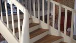 Rénovation de l'escalier terminée