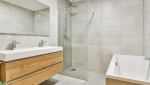 Chauffage au sol dans la salle de bain