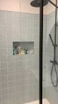 Douche à l'italienne avec niche La Maison des Travaux Rouen