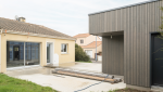 Construction d'un garage en ossature bois et d'une véranda au Loroux-Bottereau