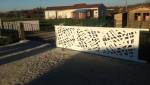 Remplacement de portail par un portail motorisé en aluminium - Valence 26