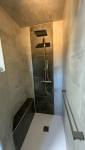 Douche de la nouvelle salle de bain La Maison Des Travaux Ales