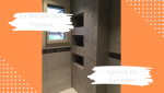 Projet de Salle de Bain à Quimper : Carrelage Gris et Solutions Durables