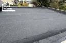 Construction garage toit plat 