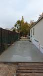 Dalle béton du garage