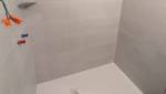 pose de receveur de douche