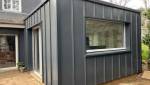  Extension ossature bois en écoconstruction d'extension de maison - Nantes 44