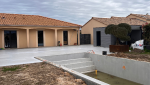 Extension de maison de 25 m² au Bignon - début des travaux