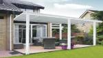 pergola bioclimatique aluminium teinte blanc