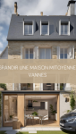 Agrandir une maison mitoyenne à Vannes