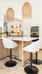 Rénovation complète d'une maison à Basse-Goulaine - Table haute - cuisine