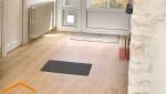 travaux de rénovation de sol dans une maison