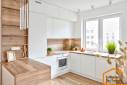 rénovation de cuisine blanc et bois