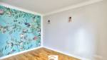 Parquet en bois massif rénové