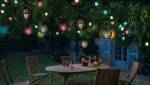 Eclairage jardin guirlandes et suspensions nomades -