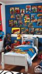 chambre enfant déco super-héros