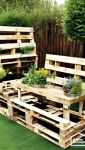 palettes en bois décoration récupération