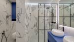 Une salle de bain moderne et élégante - Le Chesnay