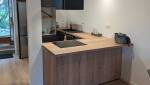 pose d'une cuisine moderne