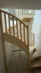 Escalier bois colimaçon La Maison Des Travaux Ales