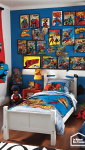 chambre enfant déco super-héros