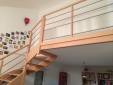 Escalier sur mesure dans un appartement