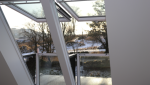 Balcon sur toiture