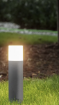 borne de faible hauteur pour éclairer son allée (Leroy Merlin)
