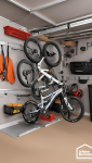Rangement suspendu pour garag