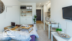 Transformation Complète d'un Studio à Pont-l'Abbé : Un Espace Moderne et Intemporel