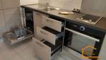 Cuisine en bois avec rangement