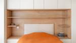 Chambre design avec rangements discrets à Sèvres