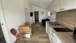 Cuisine kitchenette studio dans garage La Maison Des Travaux Ales