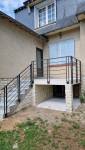 Terrasse surrélevée et garde corps sur mesure