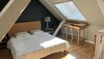 Chambre sous combles rénovée