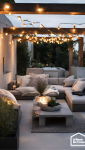 Décorer terrasse béton cozy