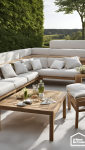 Choisir le mobilier adapté pour un jardin d'été