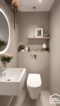 Décoration couleurs toilettes