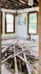 Phase de curage dans une maison ancienne à rénover